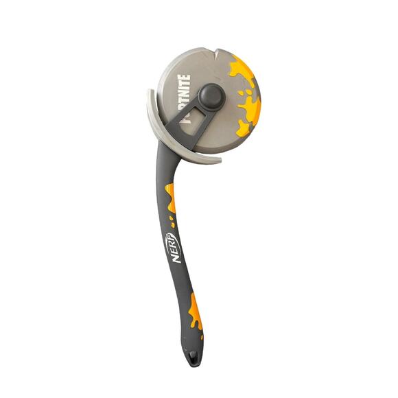 Nerf Fortnite Pizza Cutter Axeroni Tool Foam Covered Pick Axe Blade Harvest Rift - Picture 1 of 3